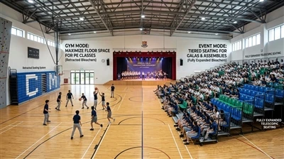Kuidas valida mitme{0}}funktsionaalse koolijõusaali jaoks istekohti? Sissetõm...