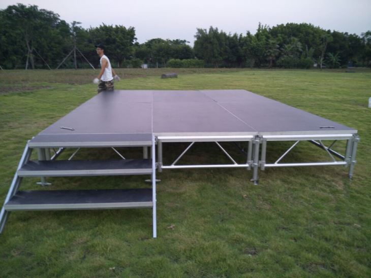 Aluminum Wooden Stage For School