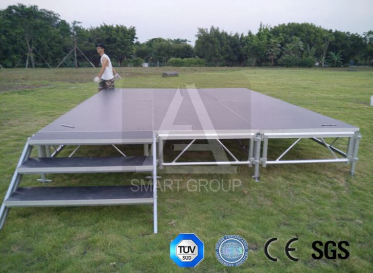 Aluminum Wooden Stage For School